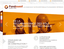 Tablet Screenshot of fondouest.com